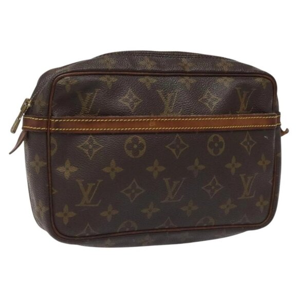 LOUIS VUITTON Monogram Compiegne 23 Clutch Bag M51847 LV Auth ep7865 - Picture 7 of 16